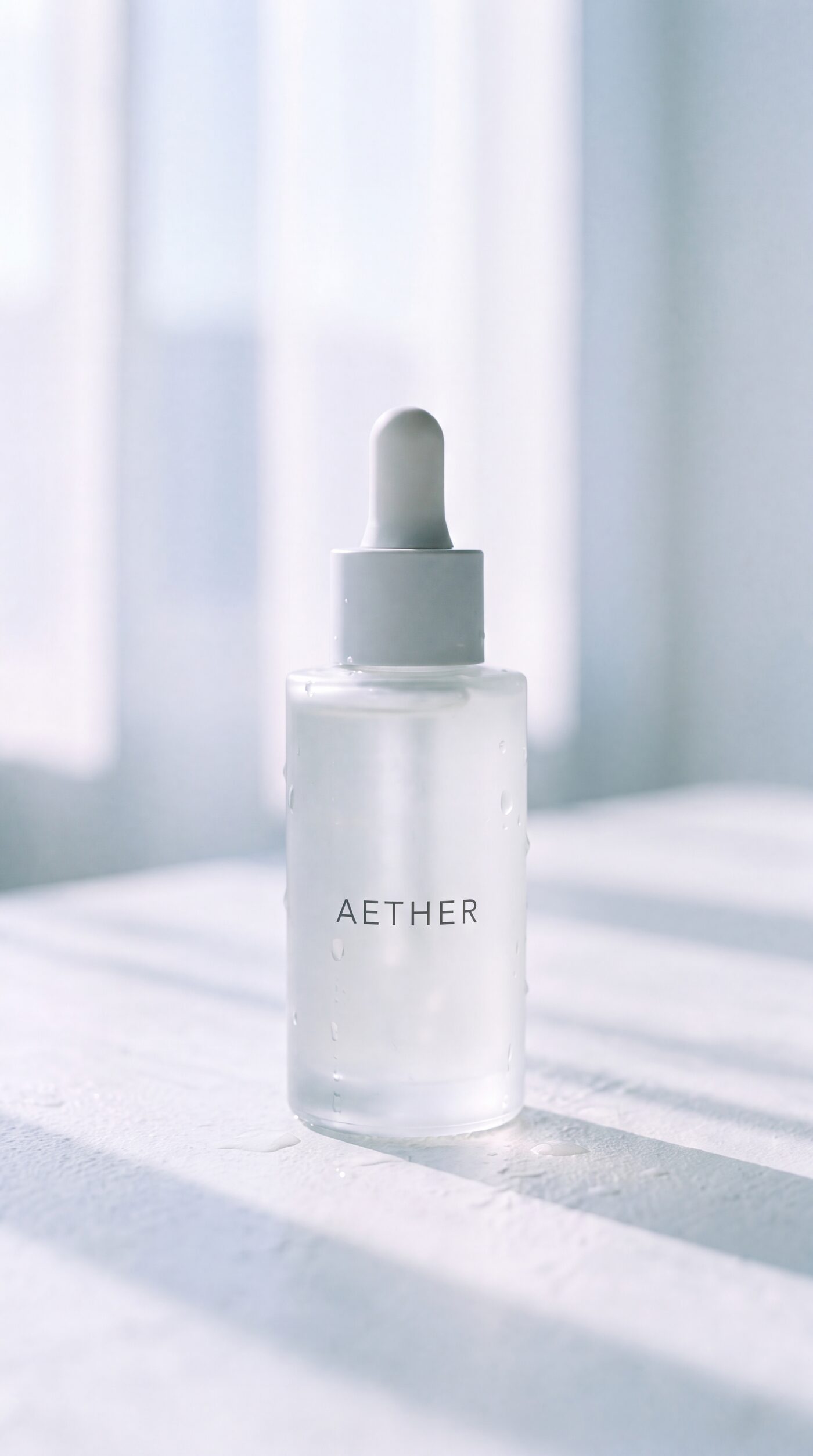 AETHER skincare — hero
